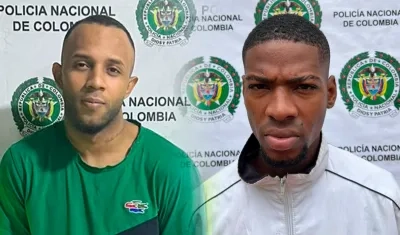 Yeison Andrés Palacio Córdoba y Luis José Pérez Villareal. 