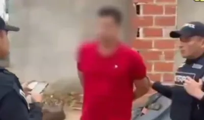 Paulo César Sandoval Picalúa, capturado. 