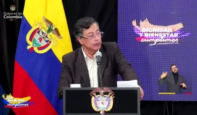 Gustavo Petro Presidente de Colombia
