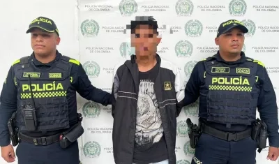 Capturado en Palmar de Varela 