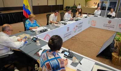 Consejo de Ministros en Cartagena.