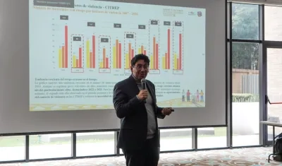 Coordinador del Observatorio Político Electoral de la MOE, Diego Alejandro Rubiano.