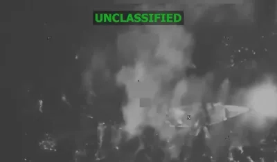 Ataque a una lancha en el mar Caribe.