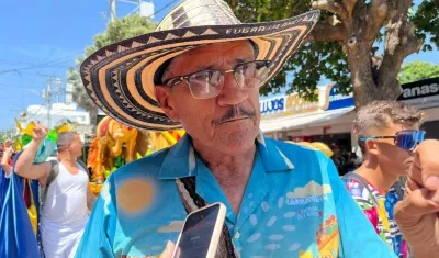Edgar Blanco, director del Carnaval de la 44.