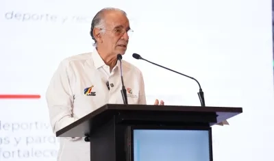 Eduardo Verano, gobernador del Atlántico.