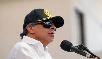 El Presidente Gustavo Petro.