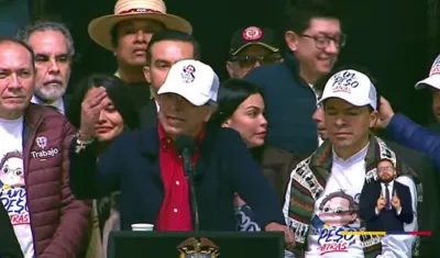 El Presidente Gustavo Petro.