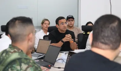 El alcalde de Montería, Hugo Kerguelén.