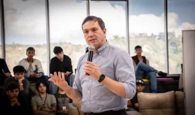 El precandidato Juan Carlos Pinzón.