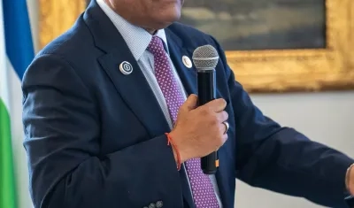 Luis Alberto Jaramillo, Ministro de Producción, Comercio Exterior, Inversiones y Pesca de Ecuador.