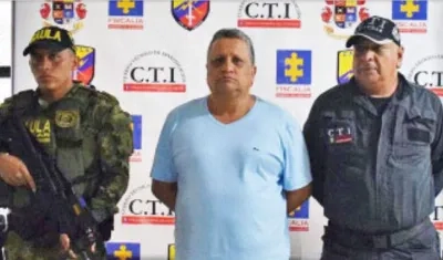 El narcotraficante colombiano Juan Santiago Gallón.