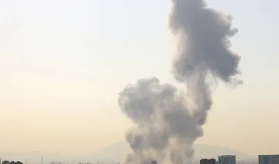 Imagen de los bombardeos en Irán.