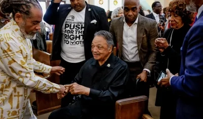 Jesse Jackson, histórico líder del movimiento por los derechos civiles en Estados Unidos,