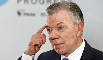 Juan Manuel Santos, Nobel de Paz y expresidente de Colombia. 