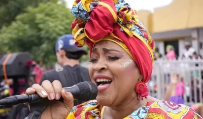 Lina Babilonia en La Guacherna.