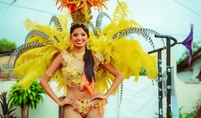 Maileth Viloria, Reina del Carnaval de Tubará.