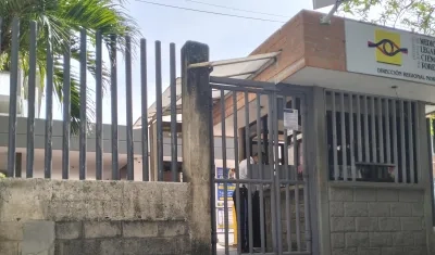 Fachada de Medicina Legal de Barranquilla.