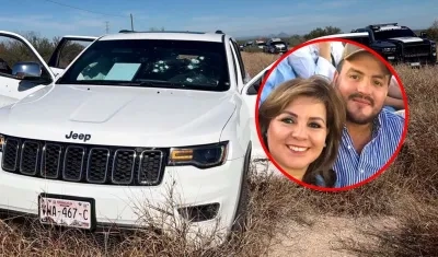 Así terminó la camioneta tras el ataque armado en el que viajaba la Alcaldesa Nora Alicia Biebrich junto a su hijo. 