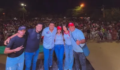 Oscar David Galán se reunión con las comunidades del suroriente y suroccidente de Barranquilla.