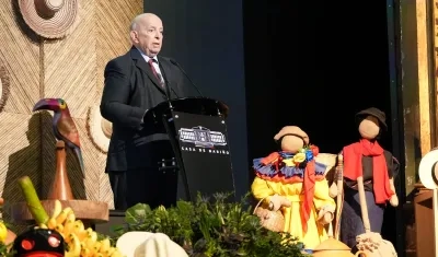 El Consejero de Paz, Otty Patiño.