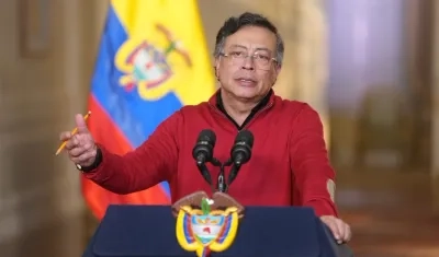 El Presidente de la República, Gustavo Petro.
