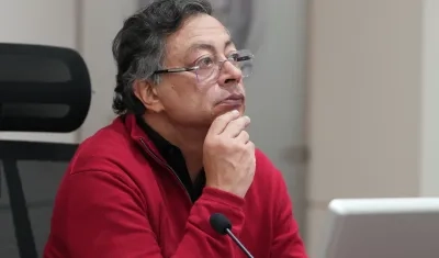 El Presidente de la República, Gustavo Petro.