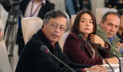 El Presidente Gustavo Petro.