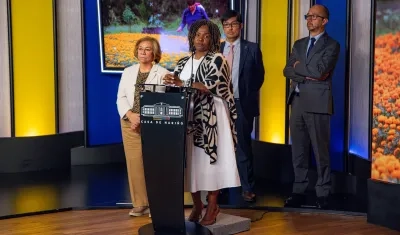 La vicepresidenta Francia Márquez presentó el foro.