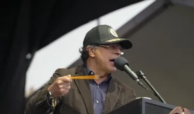 El Presidente Gustavo Petro.