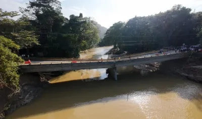 Puente de Mendihuaca, colapsado