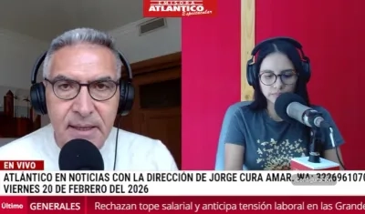 Jorge Cura y Lorena Lamilla. 