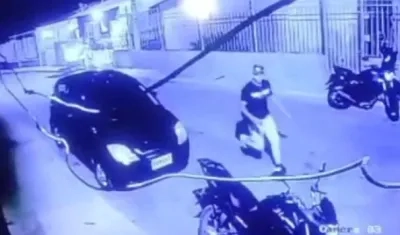 Sicario que disparó contra las personas.