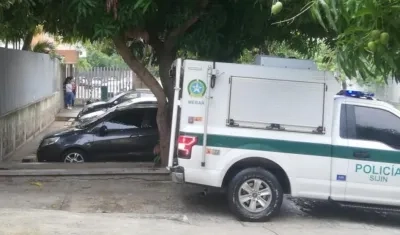 La Sijin de la Policía en Medicina Legal. 