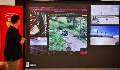 Sistema de seguridad con IA que se estrena en la Batalla de Flores de Santo Tomás. 