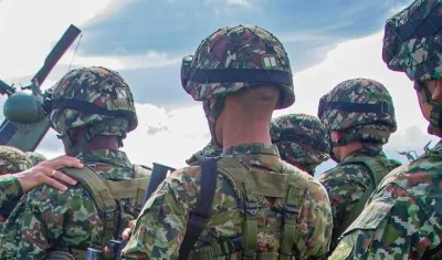 Soldados del Ejército.