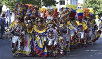 Imagen del desfile del Carnaval del Suroccidente.