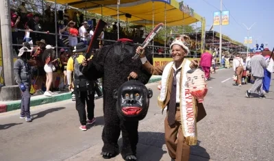 Wilfrido Escorcia, hijo de Ismael Escorcia y Rey Momo 2009.