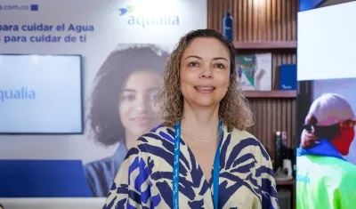 Angélica Arbeláez, directora de Aqualia en Colombia.