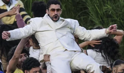 Bad Bunny en el Super Bowl.