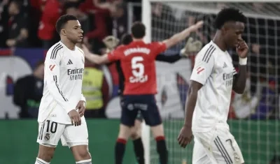 Lamento de los jugadores del Real Madrid.