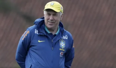 El italiano Carlo Ancelotti, entrenador de la selección brasileña. 