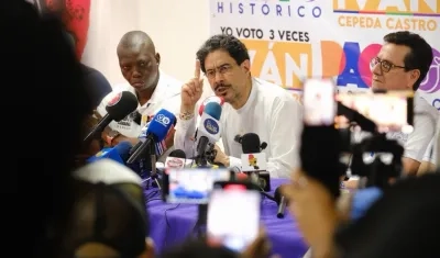 Iván Cepeda, precandidato presidencial.