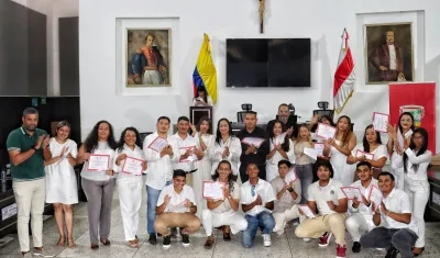 Toma de posesión de los consejeros de Juventud. 