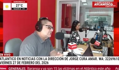 Transmisión de Atlántico en Noticias.