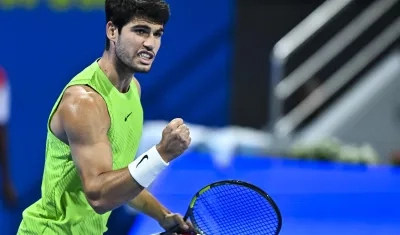 Carlos Alcaraz, tenista español.