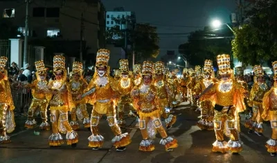La fantasía del Carnaval hace parte de la Guacherna.