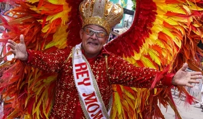 El Rey Momo hizo un homenaje a su hijo Kevin Maury. 