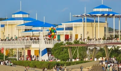 Muelle 1888, en Puerto Colombia.