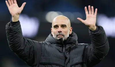 Pep Guardiola, entrenador del Manchester City.