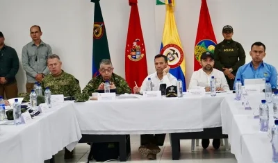 Autoridades del orden nacional y departamental. 